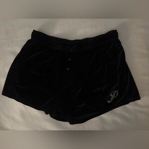 Y2K rhinestone bling pink vs pj shorts